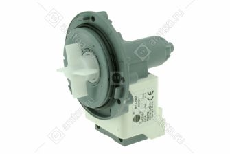 Насос HANYU (на 3х винтах клеммы сзади вместе) Ariston, Indesit, Electrolux