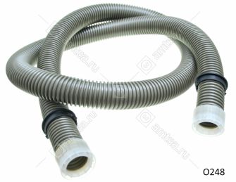 Шланг пылесоса 1.8 м универсальный серый с фитингами