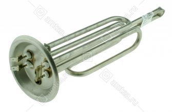 ТЭН (нагреватель) водонагревателя 2500W RF 92 (1500W+1000W) M6 нержавейка фланец 92 мм