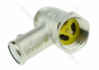 Предохранительный (обратный) клапан без рычажка водонагревателя 1/2'' 8 бар ИТА