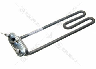 ТЭН (нагреватель) L=240 мм, 1900W, резко гнутый у основания стиральной машины Bosch, Siemens