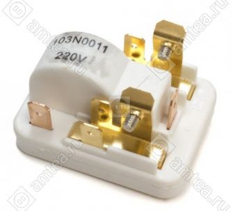 Реле пускозащитное Danfoss Secop холодильника (103N0011)