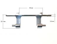 Петля люка стиральной машины Whirlpool, Vestel, Fagor, Smeg