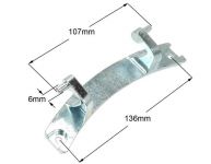 Петля люка (комплект) стиральной машины Candy, Zerowatt