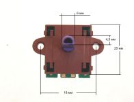 Потенциометр (16 позиций) стиральной машины Ardo