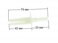 Штифт крепления амортизатора стиральной машины Indesit, Ariston 