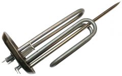 ТЭН (нагреватель) водонагревателя 2500W (1500W+1000W) (230V M5) овальный фланец