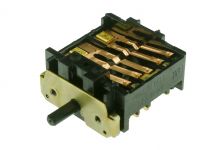 Переключатель мощности конфорки ПМ16-5-01 (5 позиционный, вал - 16,5 мм) плиты Мечта, Злата 