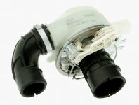 ТЭН с улиткой насоса посудомоечной машины Electrolux, Zanussi, AEG