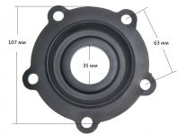 Прокладка (тэна) фланцевая (5 болтов) водонагревателя Ariston