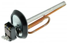 ТЭН (нагреватель) водонагревателя 2000W RCA ИТА (медь) в сборе (термостат, анод, фланец)