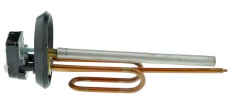 ТЭН (нагреватель) водонагревателя 2000W RCA ИТА (медь) в сборе (термостат, анод, фланец)