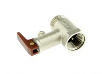 Предохранительный (обратный) клапан с рычажком водонагревателя 1/2