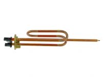 ТЭН (нагреватель) водонагревателя 1500W RCA (медь, фланец 48 мм, M6) под овальный фланец