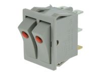 Блок кнопок включения водонагревателя, радиатора 