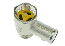 Предохранительный (обратный) клапан без рычажка водонагревателя 1/2'' 6 бар ИТА