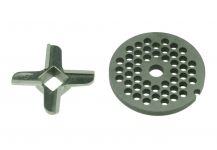 Нож + решетка средняя мясорубки Bosch, Zelmer, Philips