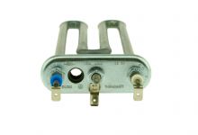 ТЭН (нагреватель) L=200 мм, 2000W, прямой с отверстием стиральной машины Bosch, Siemens, Hansa