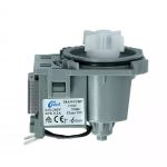 Насос сливной (на 4х защ. клеммы сзади раздельно) посудомоечной машины Gorenje, Midea, Candy, Kaiser, Korting