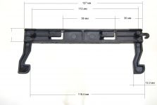 Крючок двери СВЧ печи Samsung