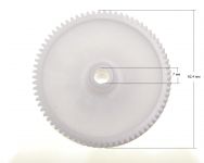 Шестерня (малая) мясорубки Zelmer 886, 986 ORIGINAL