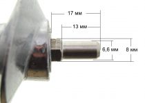 Шнек мясорубки Moulinex шестигранник-короткий 