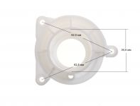 Держатель корпуса шнека мясорубки Philips