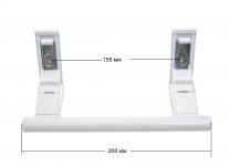 Ручка двери холодильной/морозильной камеры (белая) L=210 mm LIEBHERR