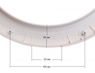 Внешнее обрамление люка стиральной машины Samsung