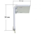 Навеска двери нижняя (белая) холодильника STINOL 110, 104