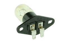 Лампа подсветки СВЧ-печей 20W 230В (с патроном) контакты прямо