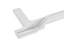 Ограничитель полки (задний, с бортиком) холодильника Beko 49см