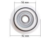 Суппорт в сборе EBI левый, с противоп. стороны шкива (6203+VA22) стиральной машины Electrolux, Zanussi, AEG
